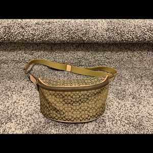 Coach Signature Canvas Belt Bag